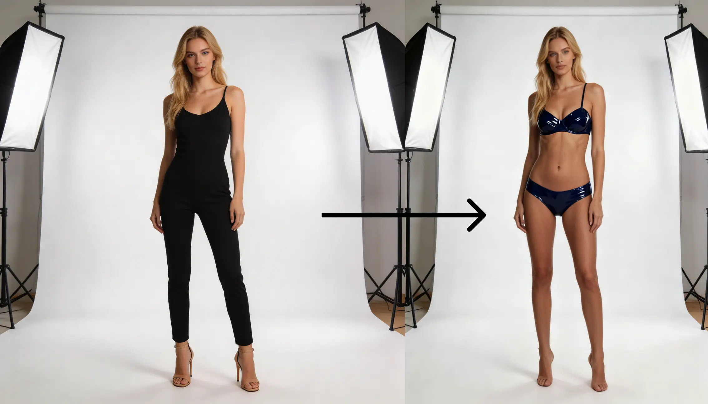 AI Bikini Photo sample result | Lucer
