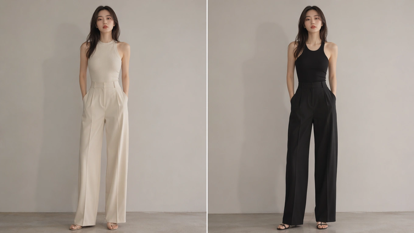 Before and after AI Clothes Changer | Lucer