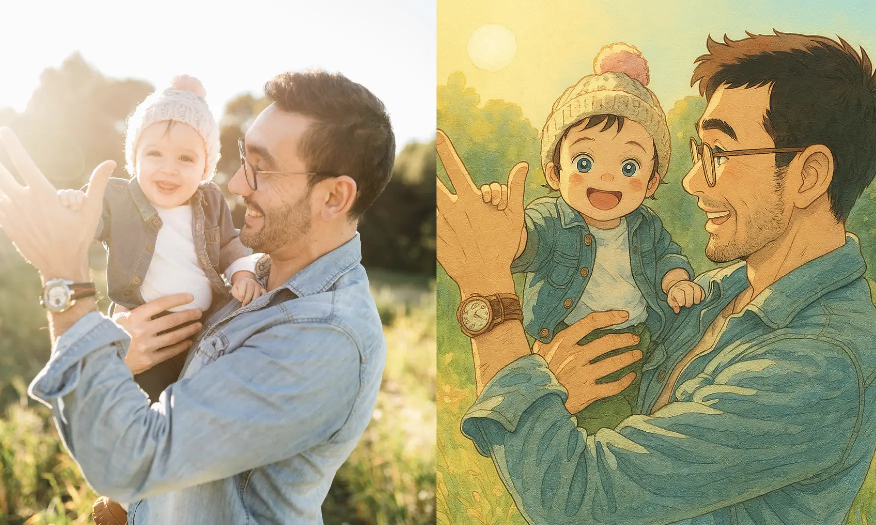 AI Image Converter style conversion preview | Lucer